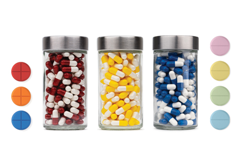 bottles of pills